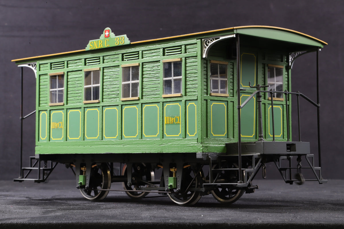 Spring AG Gauge 1 (Electric) Spanisch-Brötli-Bahn Train Pack (incl. 'Limmat' engine)