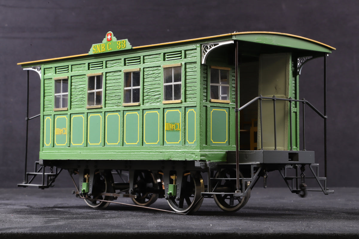 Spring AG Gauge 1 (Electric) Spanisch-Brötli-Bahn Train Pack (incl. 'Limmat' engine)