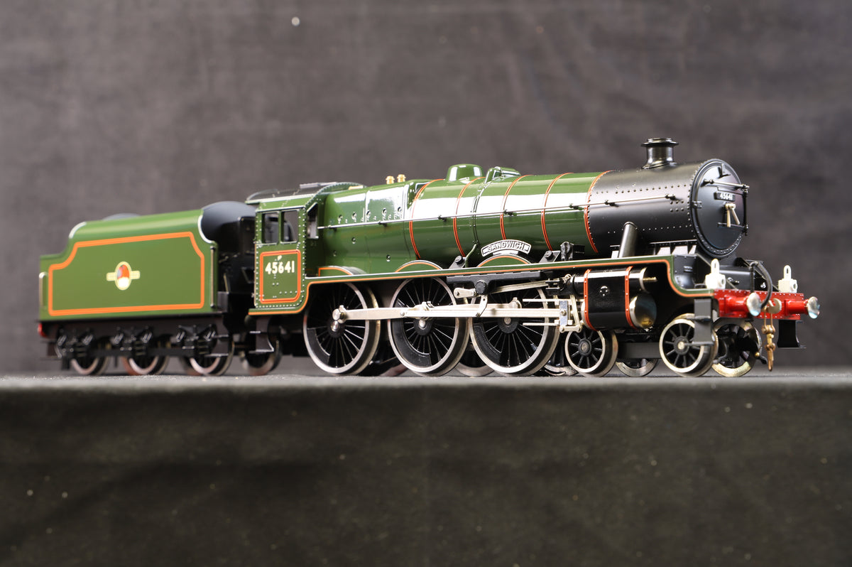 ACE Trains O Gauge Coarse Stanier Jubilee 4-6-0 &#39;45641&#39; &#39;Sandwich&#39; BR Lined Green, 2 &amp; 3 Rail