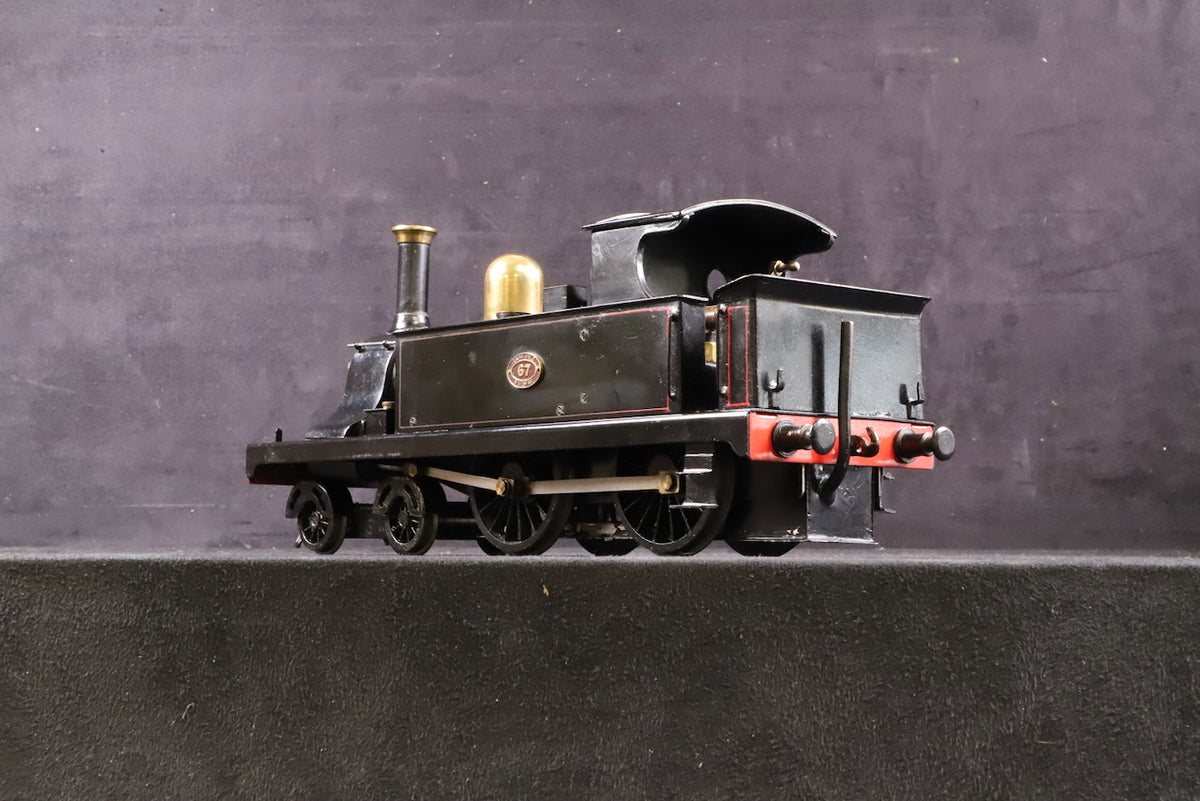 HB Models Gauge 1 Live Steam Taff Vale Railway 4-4-0T No. 67 Lined Black