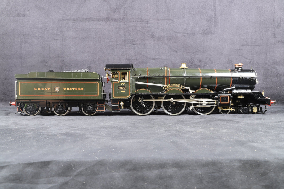 Aster Gauge 1 Live Steam GWR &#39;King&#39; 4-6-0 GWR Green &#39;6000&#39; &#39;King George V&#39;