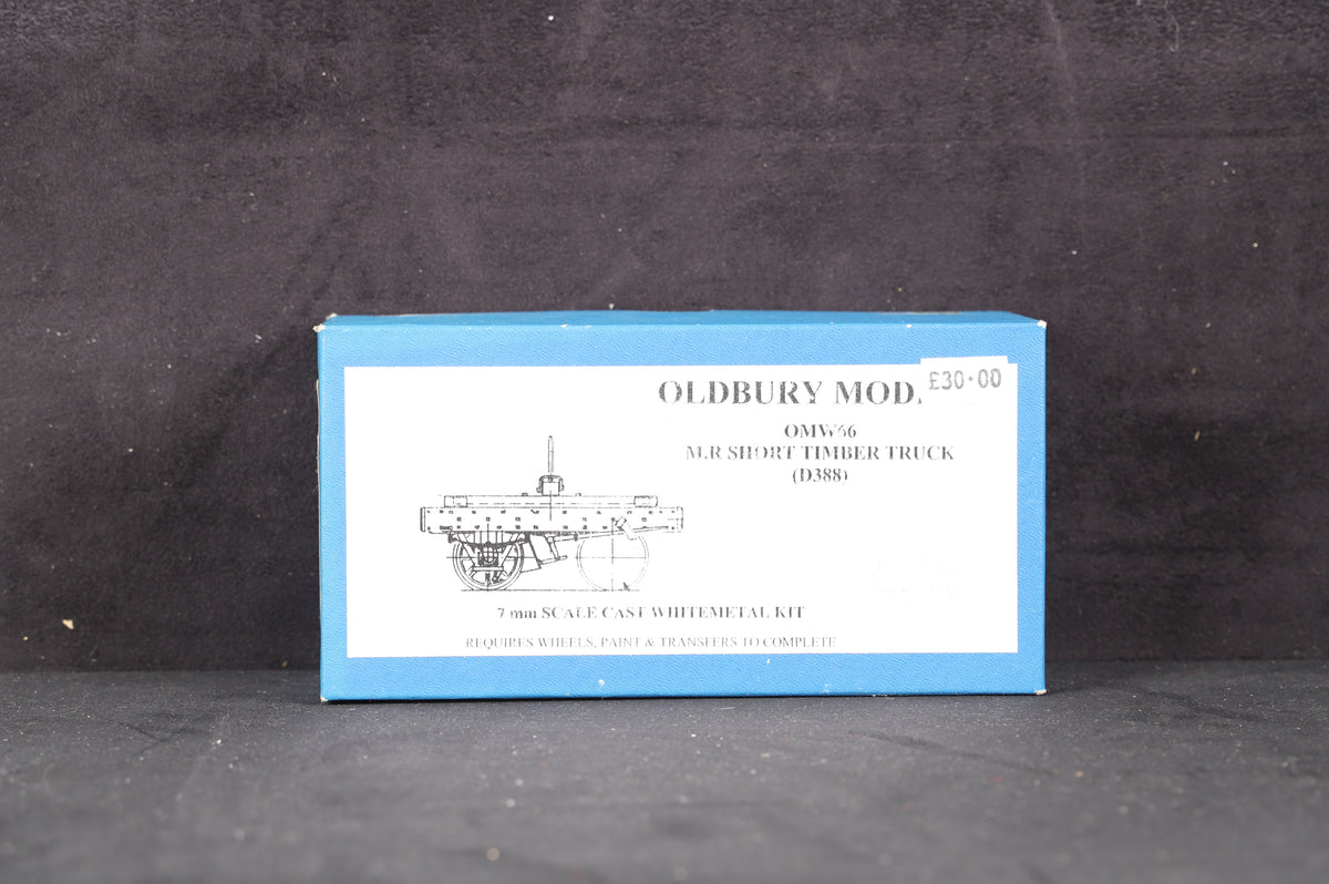 Oldbury Models O Gauge Midland Railway D.388 Timber Wagon Kit