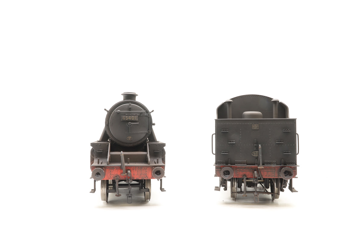 Sancheng/Finescale Brass Gauge 1 (1:32) ex-LMS Black 5 No. 45401 BR Lined Black Early Crests Pro-Weathered