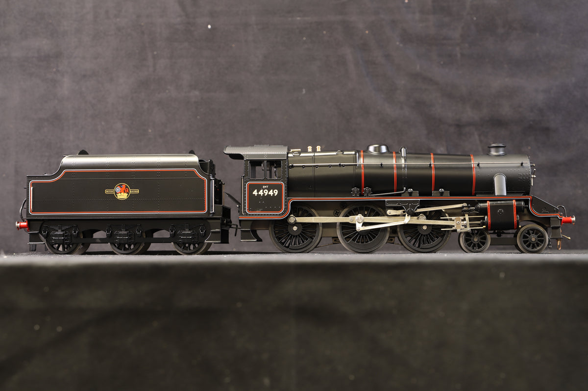 ACE Trains O Gauge Coarse Stanier Black 5  4-6-0 &#39;44949&#39; BR Black L/C, 2 &amp; 3 Rail
