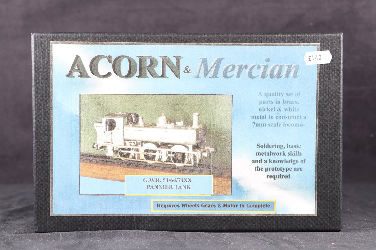 Acorn/Mercian O Gauge GWR Class 54xx/64xx/74xx Pannier Tank Kit