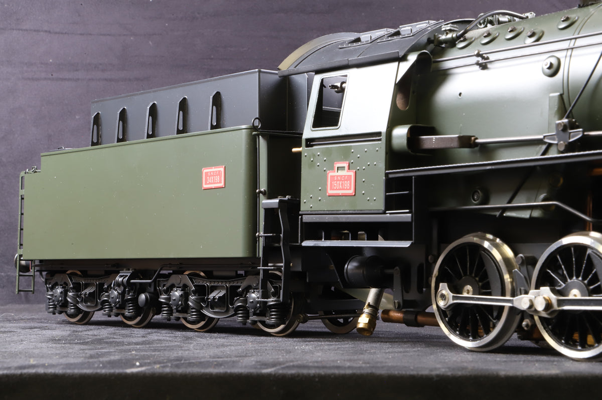 Aster Gauge 1 (Factory-Built) Live Steam SNCF Class 150X 'Decapod'