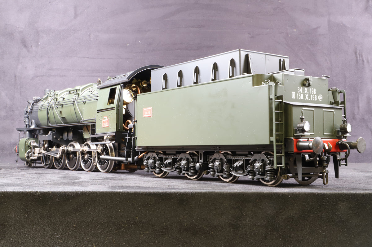Aster Gauge 1 (Factory-Built) Live Steam SNCF Class 150X 'Decapod'