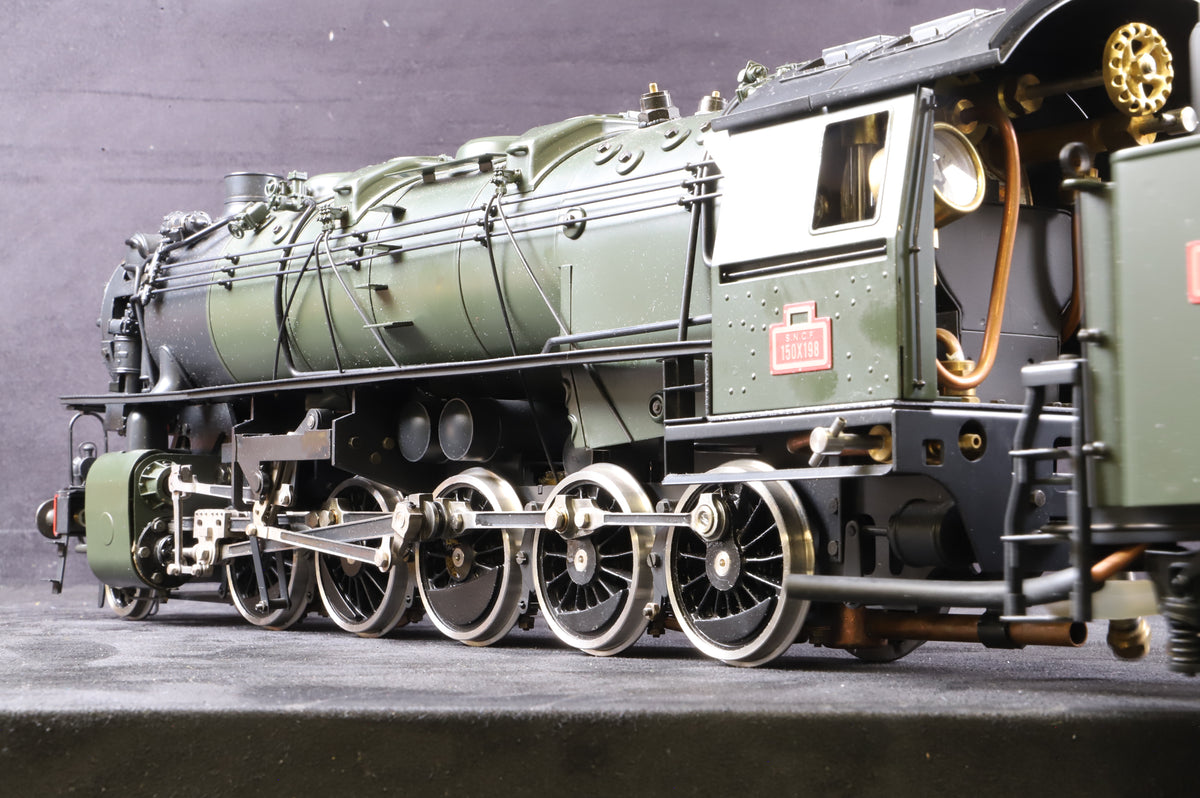 Aster Gauge 1 (Factory-Built) Live Steam SNCF Class 150X 'Decapod'