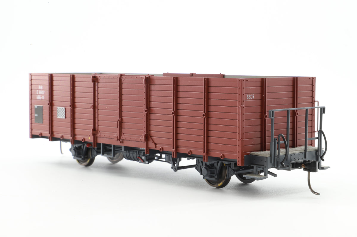 Bemo 0m Scale (1:45) High-sided Wagon ( Holzwand-Hochbordwagen) RhB E 6607