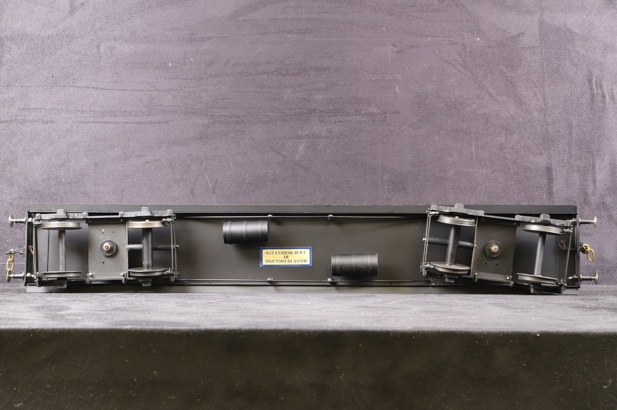 J&M Models Gauge 1 Southern Railways (ex-LSWR) 'Cross Country' Third Class Compartment Coach, Malachite Green