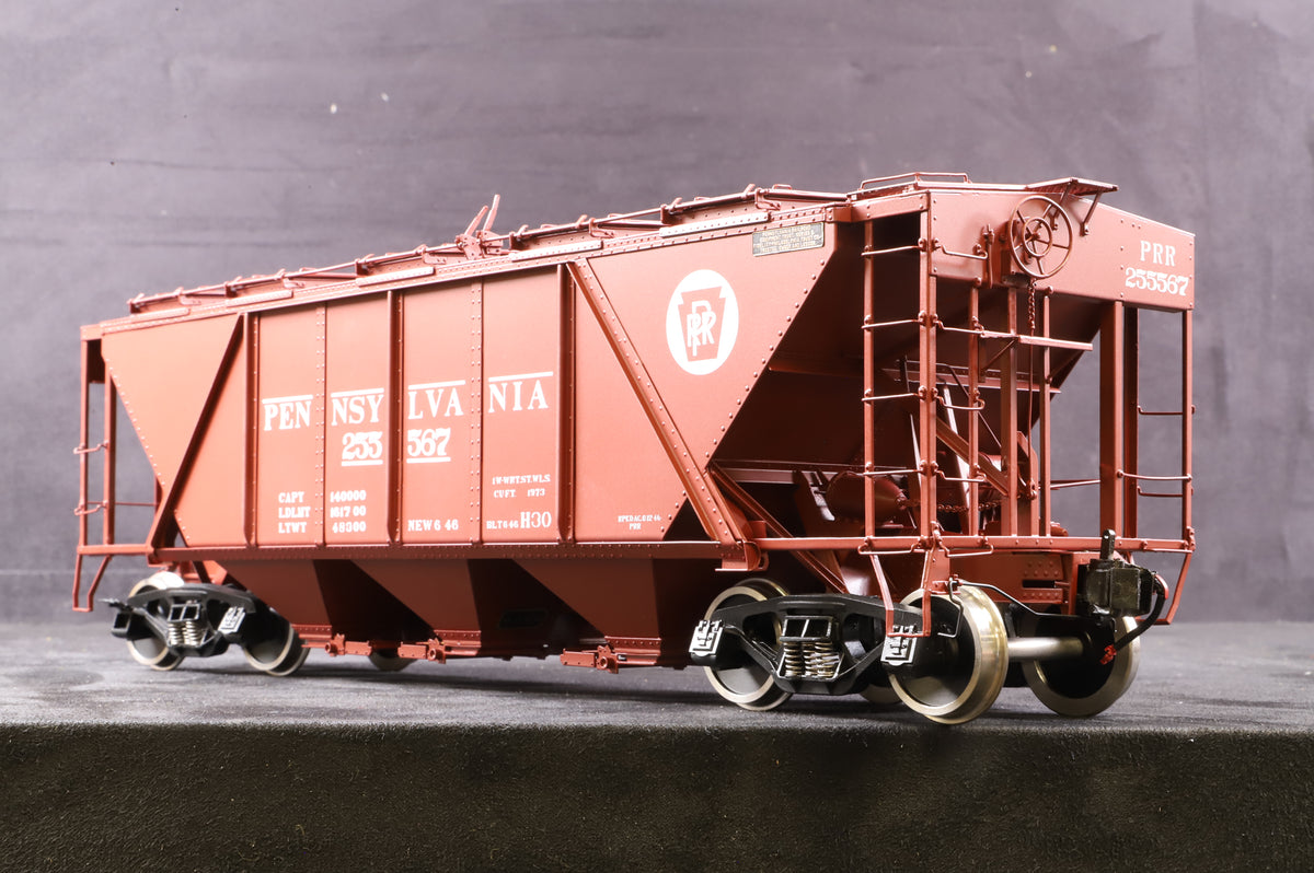 Eastern Railways Models Gauge 1 Pennsylvania Railroad H30 Covered Hopper, Red