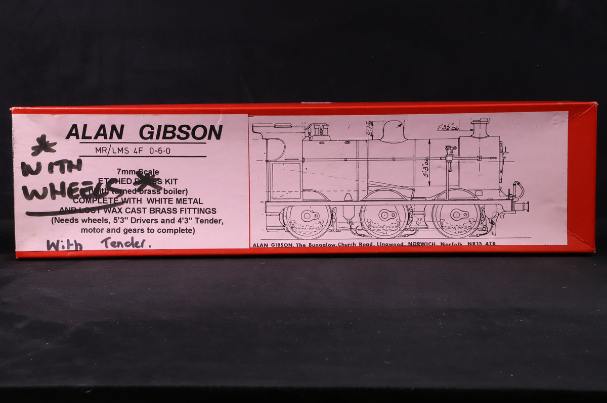 Alan Gibson MR/LMS/BR 4F 0-6-0 Locomotive Kit