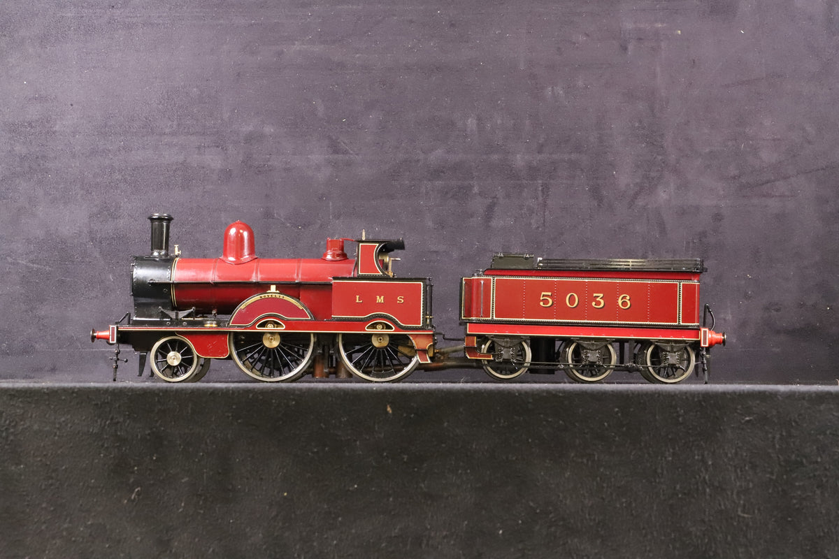 Aster Gauge 1 Live Steam LNWR Precedent Class No. 5036 &#39;Novelty&#39; LMS Crimson