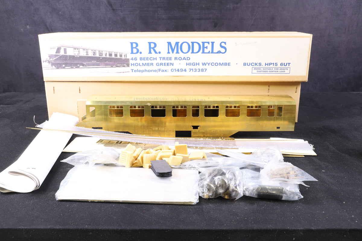 B.R. Models Finescale O Gauge GWR/BR Twin Railcar Kit