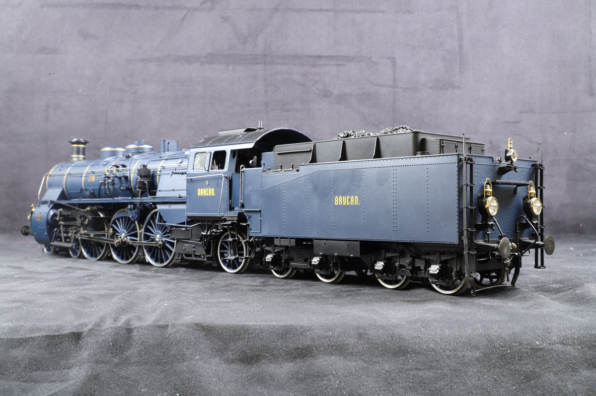Dingler Gauge 1 1:32 &#39;Anniversary Model&#39; BR 18.5 Bayerische S 3/6 &#39;3709&#39;, DCC Sound