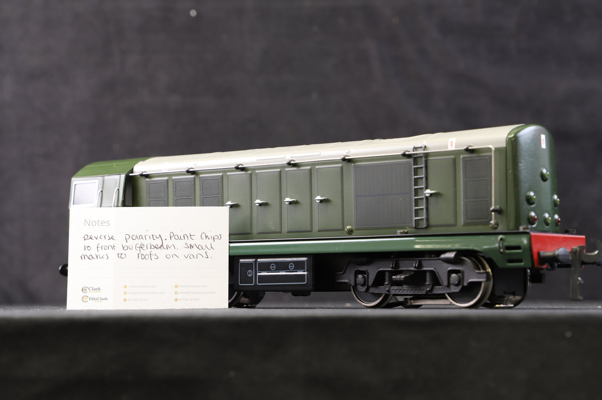 Bassett-Lowke Coarse Scale O Gauge &#39;Diesel Era&#39; Train Pack with Class 20 &amp; 3 x Goods Vans