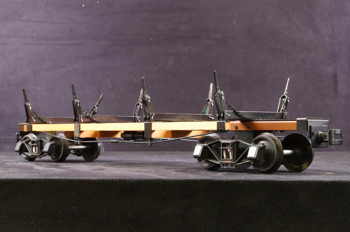 Aster Gauge 1 Truss Bogie Log Car