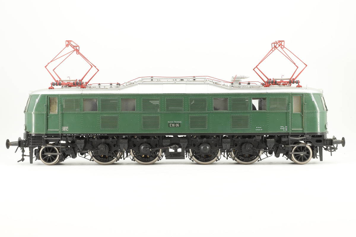 J&M Models Gauge 1 E18/E19 No. E18 016, DRG Green, DCC Sound