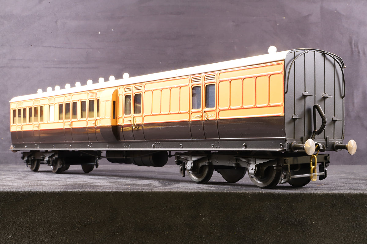 J&M Models Gauge 1 LSWR 'Cross Country' Third Class Brake Coach