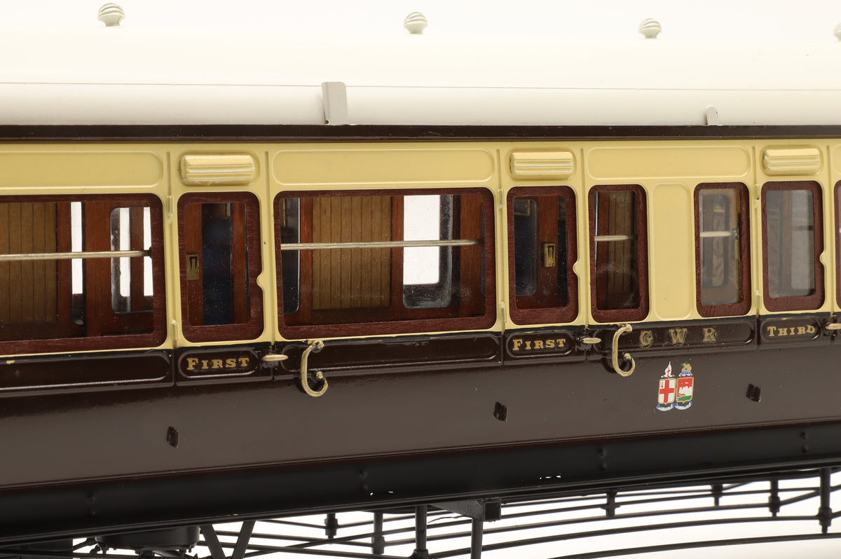 Custom Carriages Gauge 1 (1:32) GWR Dia E78 70ft 'Dreadnought' Composite Brake No. 7653