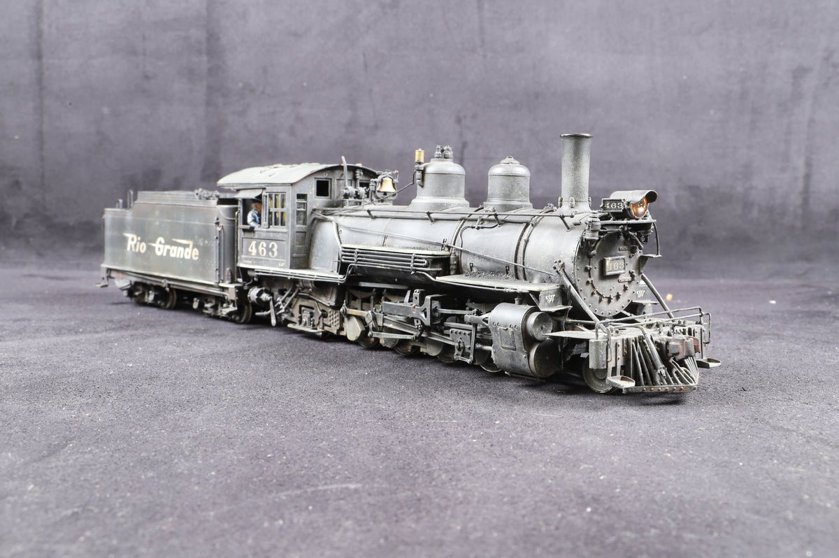 Kodama/PFM On3 K-27 2-8-2 D&amp;RGW &#39;463&#39;, Professionally Weathered &amp; Detailed