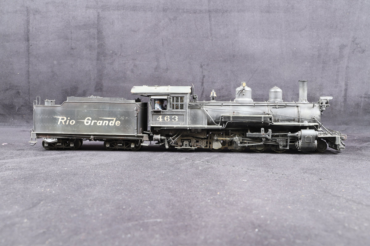 Kodama/PFM On3 K-27 2-8-2 D&amp;RGW &#39;463&#39;, Professionally Weathered &amp; Detailed