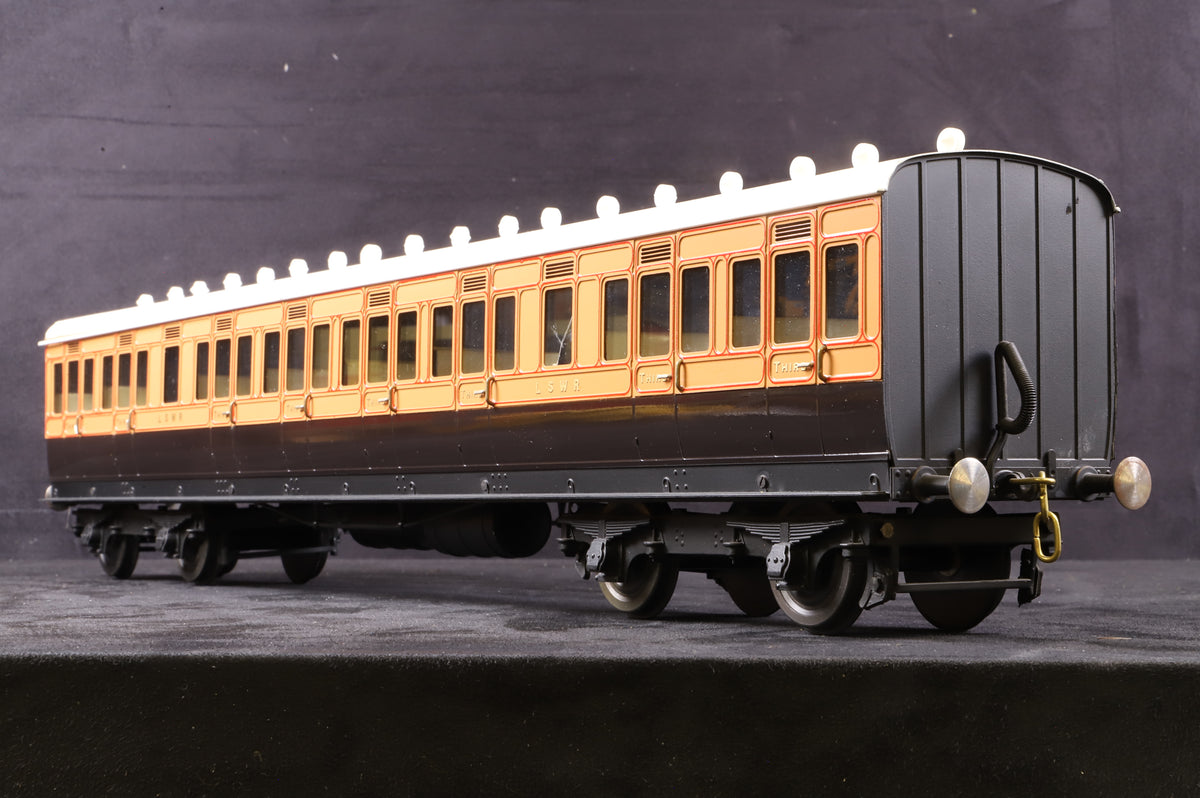 J&M Models Gauge 1 LSWR 'Cross Country' Third Class Compartment Coach
