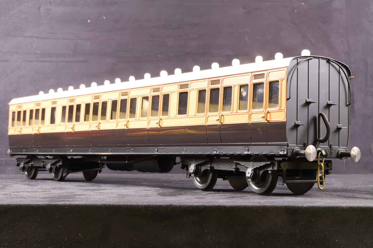 J&M Models Gauge 1 LSWR 'Cross Country' Third Class Compartment Coach