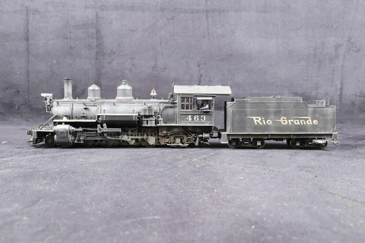 Kodama/PFM On3 K-27 2-8-2 D&amp;RGW &#39;463&#39;, Professionally Weathered &amp; Detailed