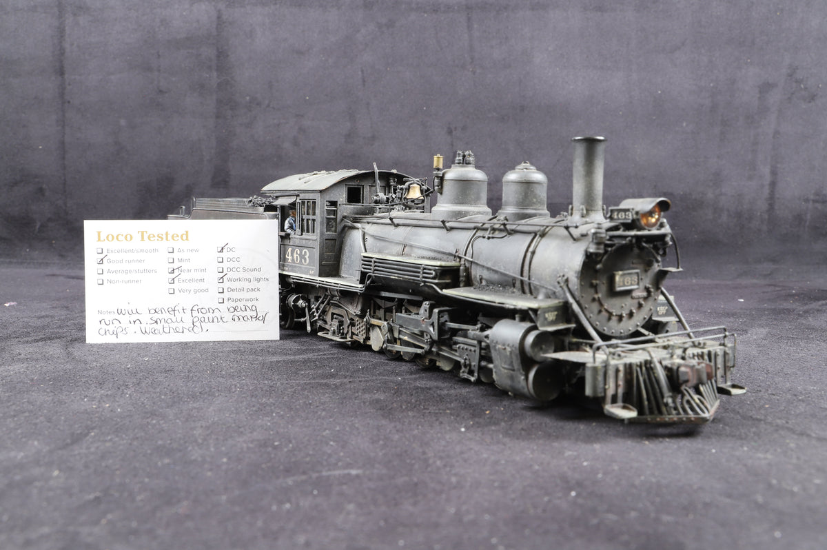 Kodama/PFM On3 K-27 2-8-2 D&amp;RGW &#39;463&#39;, Professionally Weathered &amp; Detailed