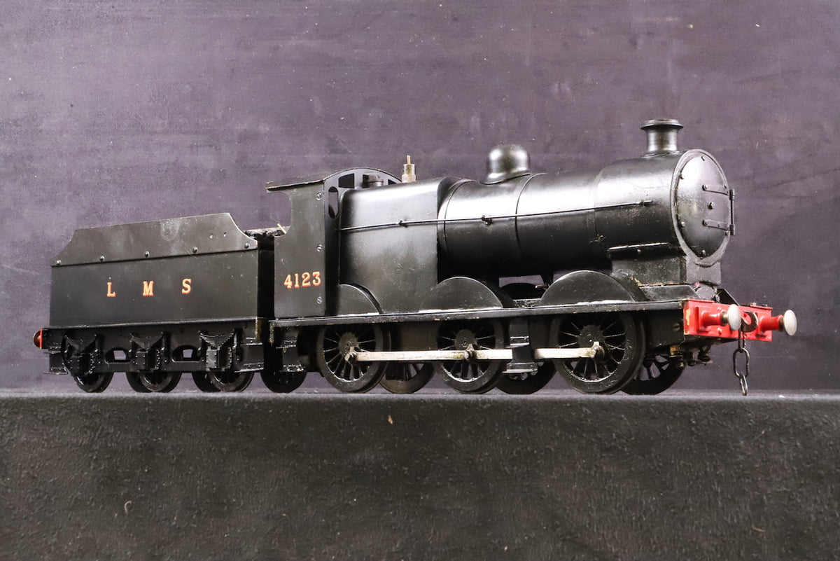 Gauge 1 Live Steam (Scratch/Kit-Built) LMS Class 4F No. 4123 LMS Black