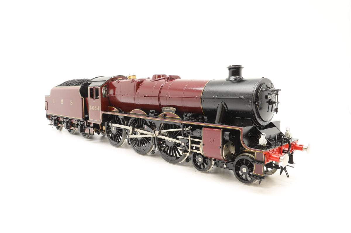 Bowande Gauge 1 (1:32) Live Steam LMS Jubilee No. 5684 'Jutland', LMS Maroon