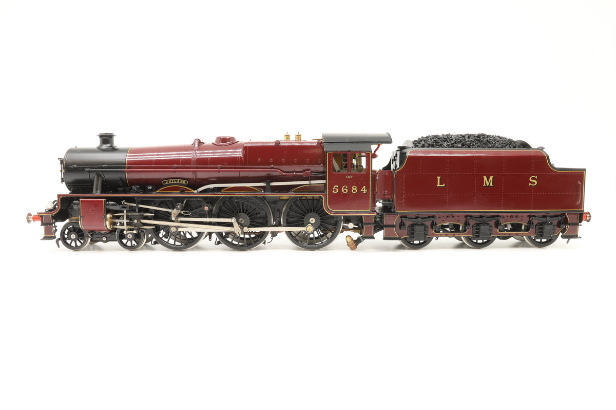 Bowande Gauge 1 (1:32) Live Steam LMS Jubilee No. 5684 'Jutland', LMS Maroon