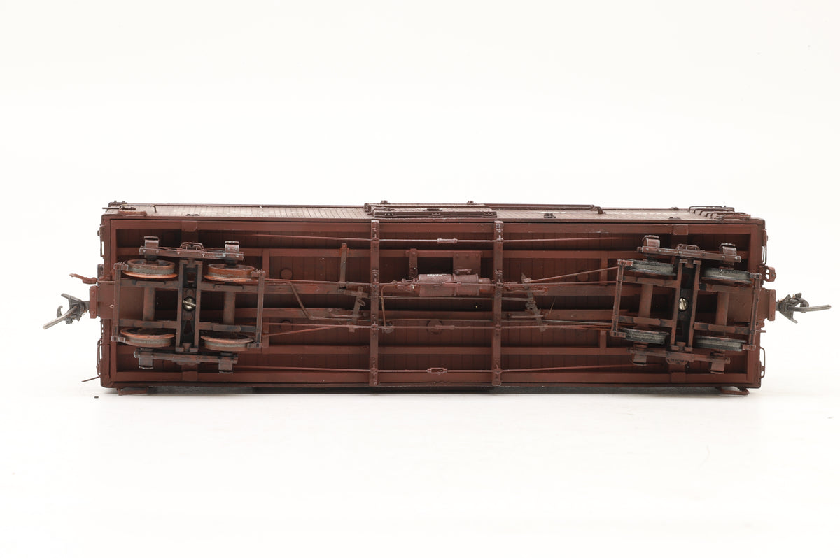 P–B–L (Kit-Built) Sn3 Rake of 5 D&RGW Box Cars Weathered