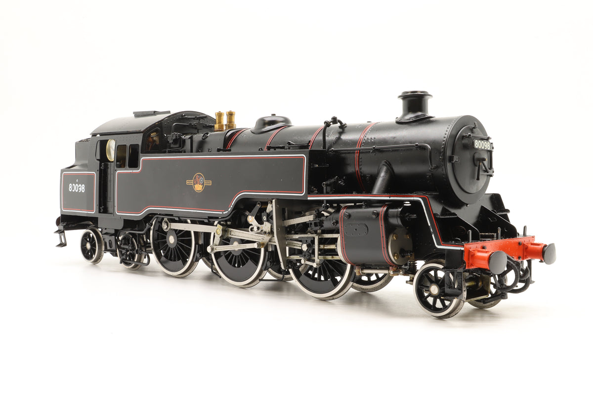 Bowande Live Steam Gauge 1 Standard Class 4MT 2-6-4T BR Black No. 80098 BR Black Late Crest (RC Fitted)