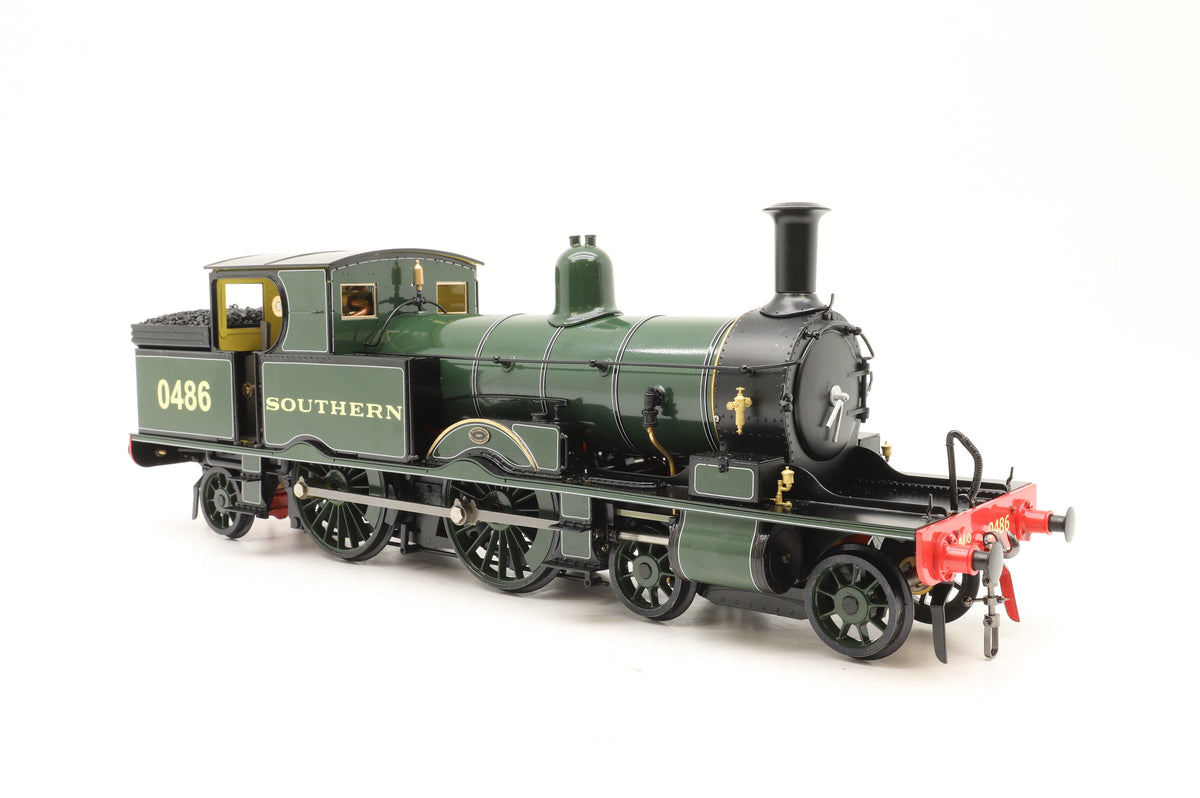 Accucraft (Kit-Built) Gauge 1 (1:32) Live Steam ex-LSWR Adams Radial Tank No. 0486, SR Olive Green