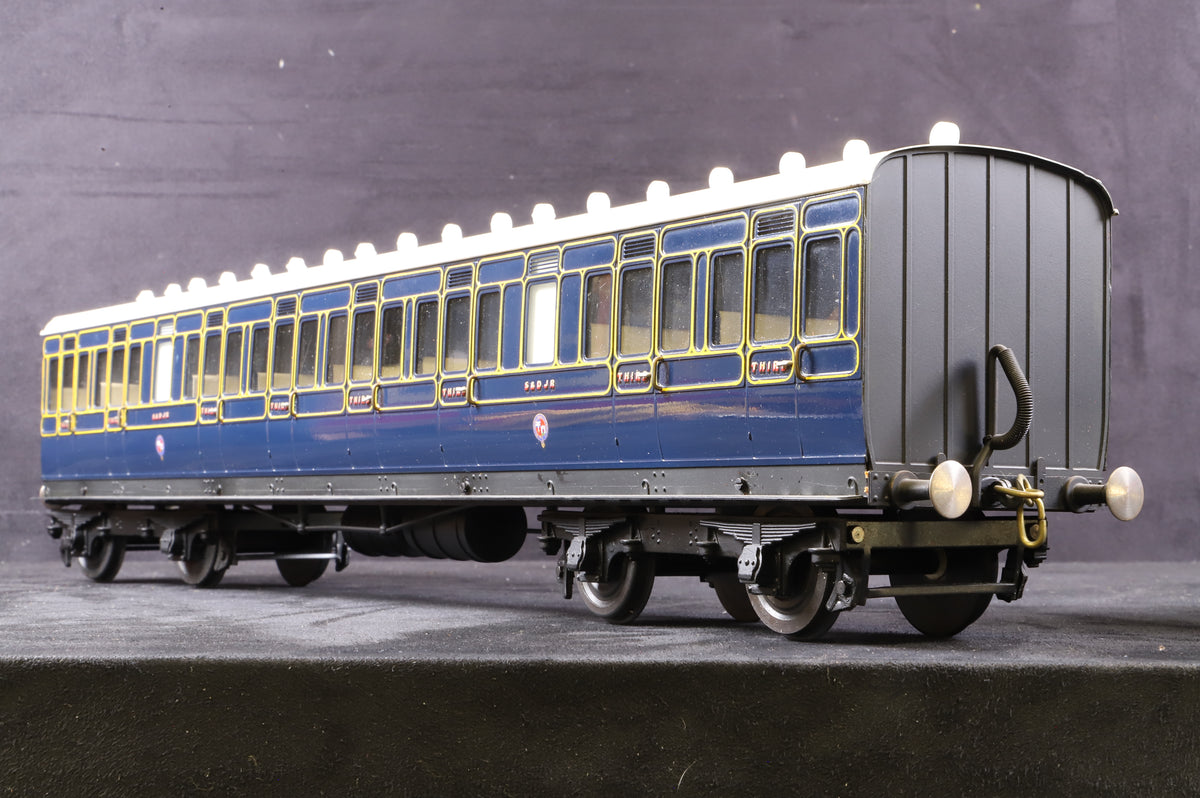 J&M Models Gauge 1 SDJR Third Class Compartment Coach