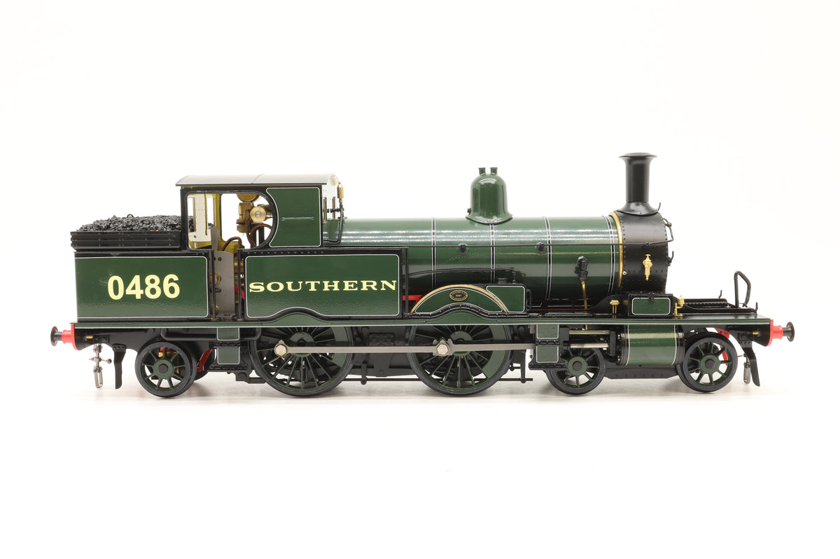 Accucraft (Kit-Built) Gauge 1 (1:32) Live Steam ex-LSWR Adams Radial Tank No. 0486, SR Olive Green