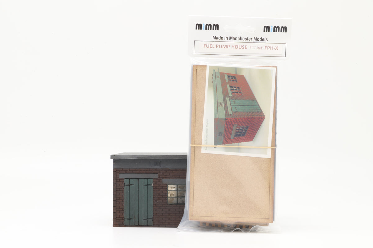 Made in Manchester Models O Gauge Large Pump House Kit FPH-AX