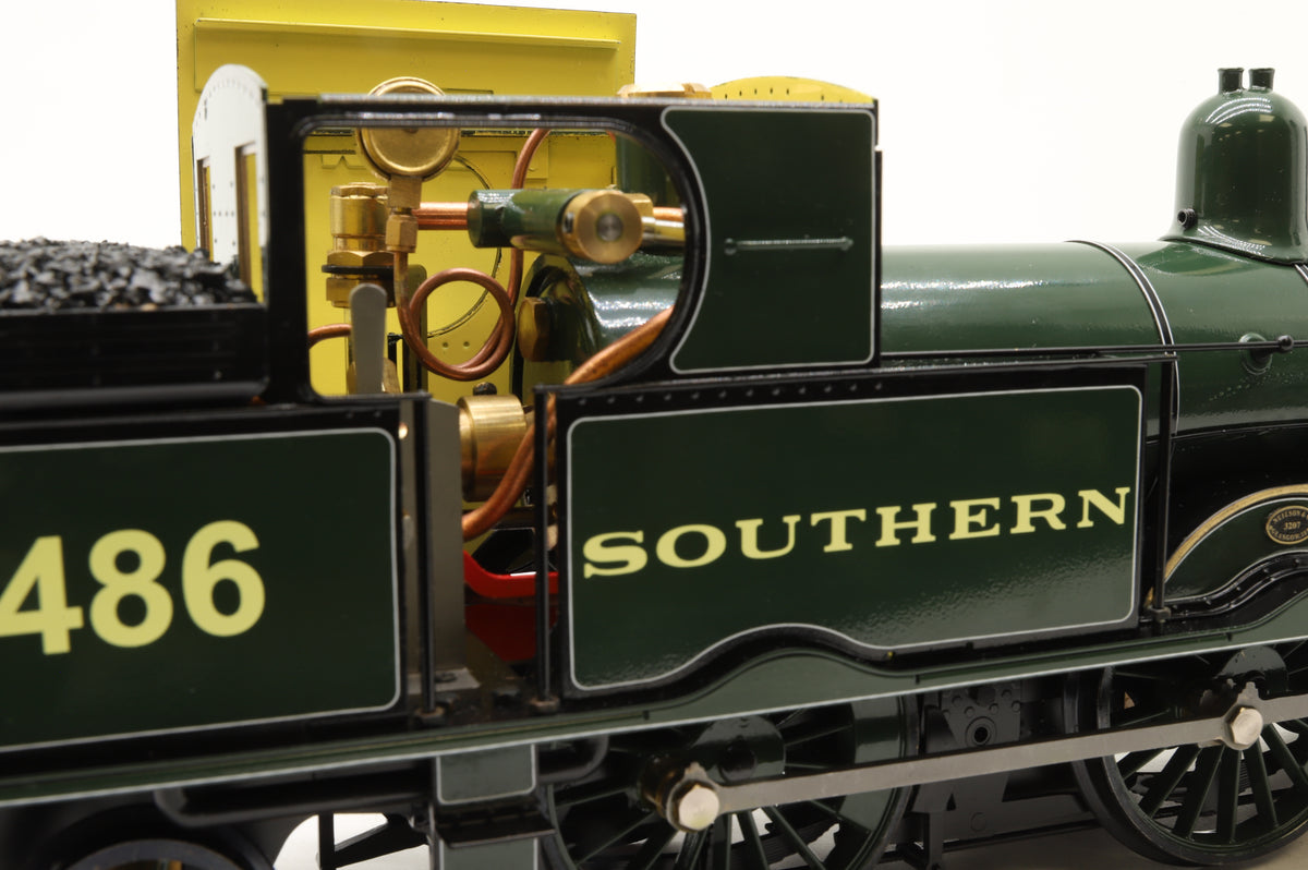Accucraft (Kit-Built) Gauge 1 (1:32) Live Steam ex-LSWR Adams Radial Tank No. 0486, SR Olive Green