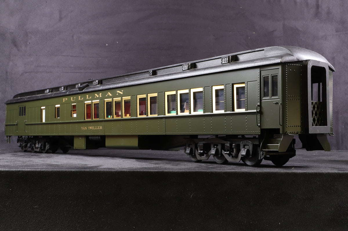 J&M Models Gauge 1 1:32 NYC 12-Wheel Pullman Heavyweight Coach 'Van Twiller'