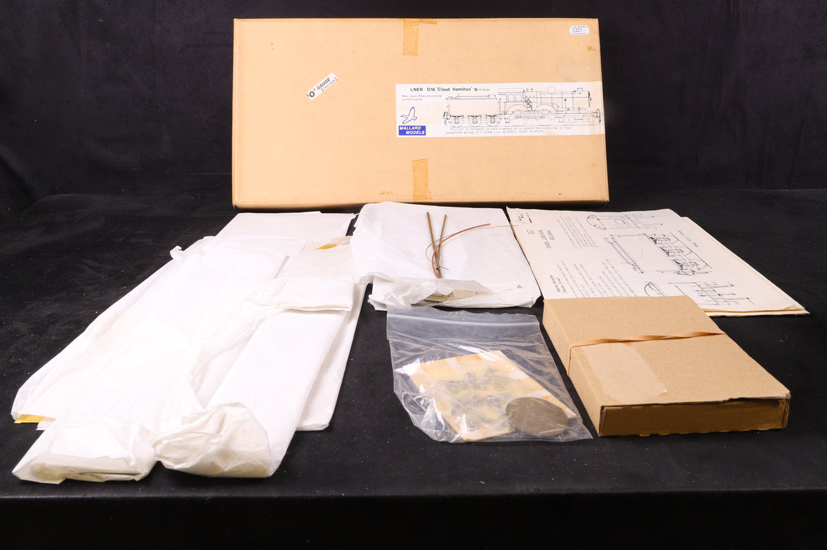Mallard Models Finescale O Gauge LNER D16 'Claud Hamilton' Kit