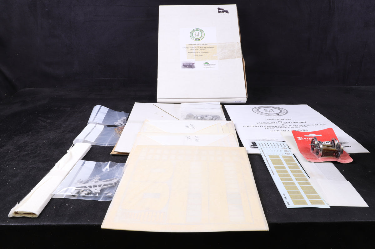 Steam & Things Finescale O Gauge Lambourn Valley/West Sussex Railway 4-Wheel Coach (7 Droplight)