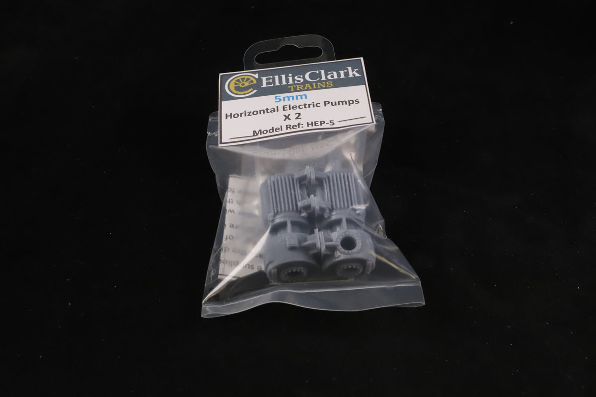 Made in Manchester Models O Gauge Industrial Pipework 5mm Horizontal Electric Pumps HEP-5