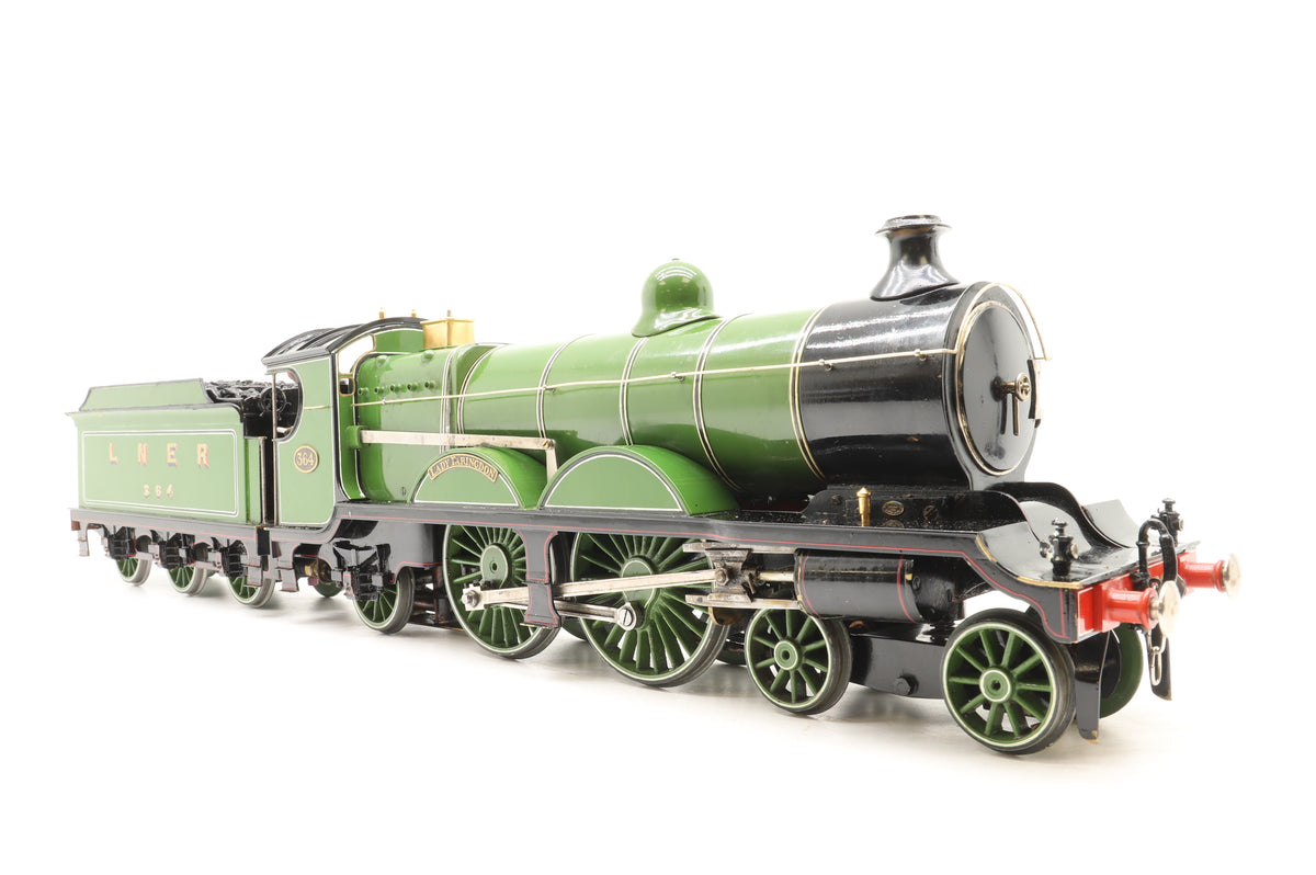 WORKSHOP Kit/Scratch Built Gauge 1 Live Steam ex-GCR C5 Atlantic No. 364 'Lady Faringdon', LNER Lined Green (Copy)