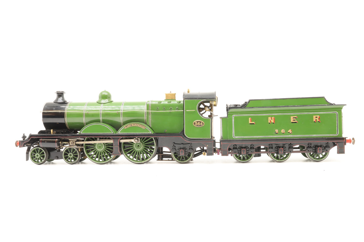 WORKSHOP Kit/Scratch Built Gauge 1 Live Steam ex-GCR C5 Atlantic No. 364 'Lady Faringdon', LNER Lined Green (Copy)