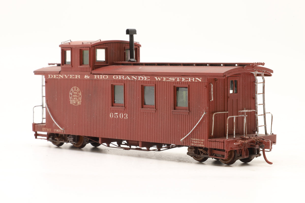 P–B–L (Kit-Built) Sn3 D&RGW Gondola '0503' Weathered