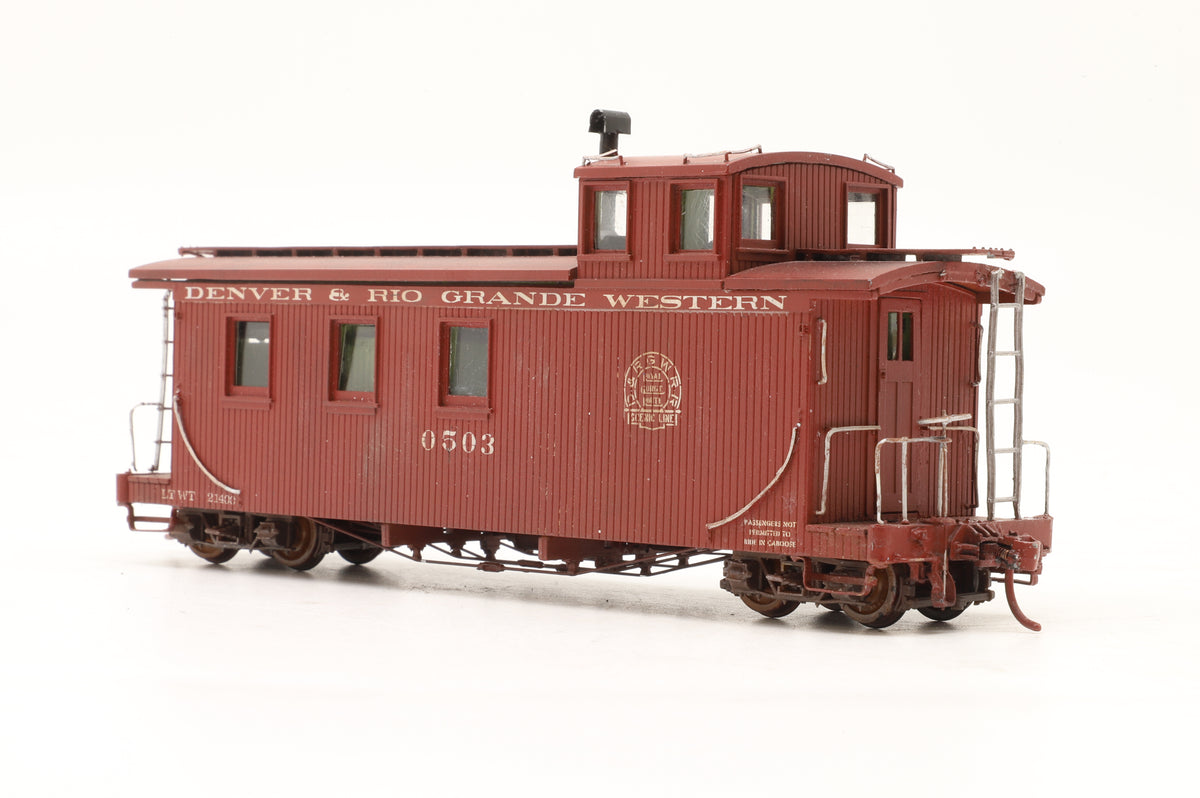 P–B–L (Kit-Built) Sn3 D&RGW Gondola '0503' Weathered