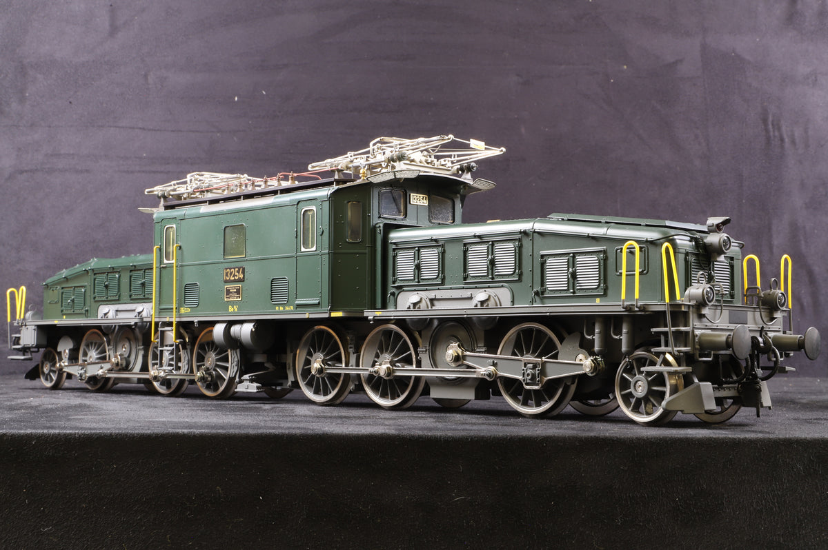 Marklin Gauge 1 European Crocodile 2-12-2 Electric Locomotive No. 13254, Green and Grey