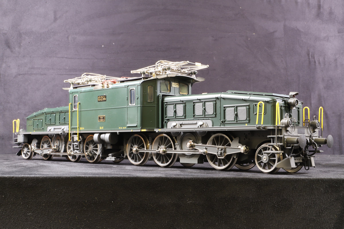 Marklin Gauge 1 European Crocodile 2-12-2 Electric Locomotive No. 13254, Green and Grey